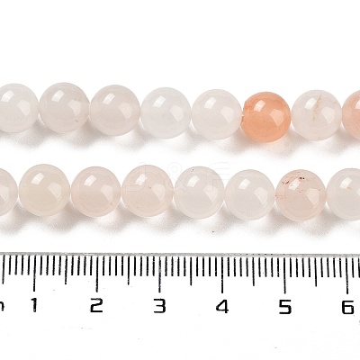 Natural Golden Silk Jade Beads Strands X-G-A220-A02-01-1