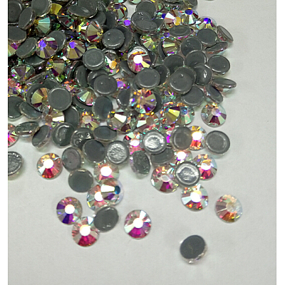 Glass Hotfix Rhinestone RGLA-A019-SS10-101-1