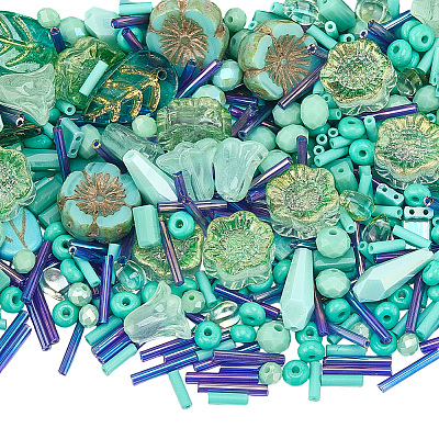Mixed Glass Beads DIY-SP0004-43-1