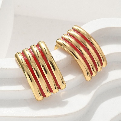 304 Stainless Steel Stud Earrings EJEW-A130-03B-G-1