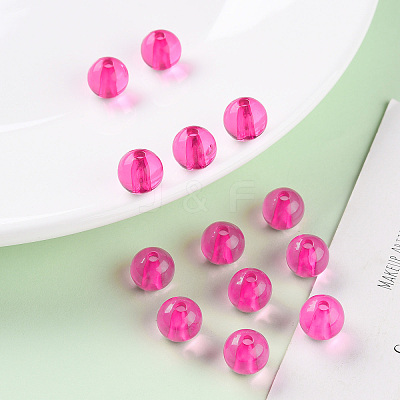 Transparent Acrylic Beads MACR-S370-A10mm-706-1