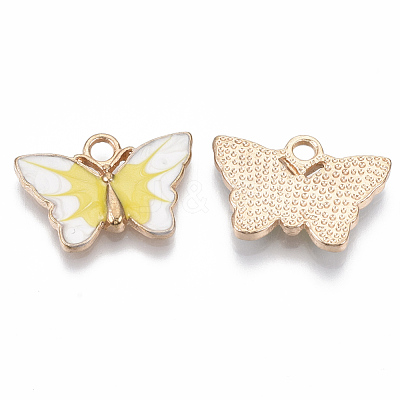 Alloy Enamel Pendants PALLOY-R119-04-1