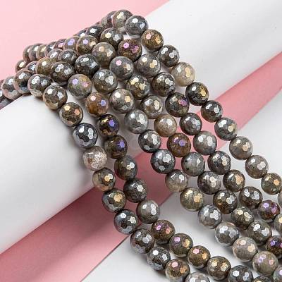 Natural Labradorite Beads Strands G-G723-01C-1