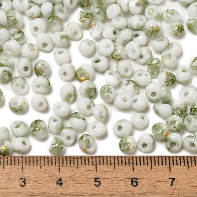 Baking Paint Glass Seed Beads SEED-F006-01A-05-1