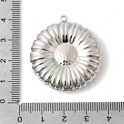 304 Stainless Steel Pendants STAS-B128-06P-02-1