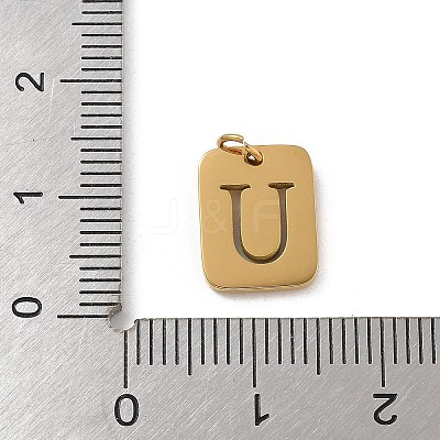304 Stainless Steel Charms STAS-R001-01G-U-1