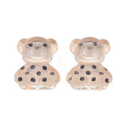 Transparent Acrylic Cabochons TACR-N006-30-1
