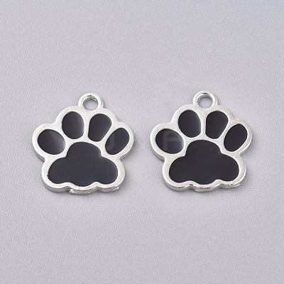 Enamel Pendants PALLOY-CJC0001-15B-1
