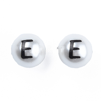 ABS Plastic Imitation Pearl Beads KY-N015-148E-1