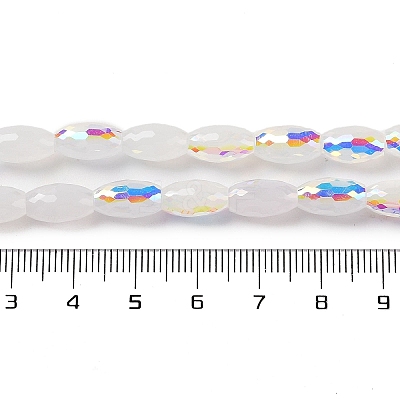 AB Color Plated Electroplate Beads Strands EGLA-H104-04D-1