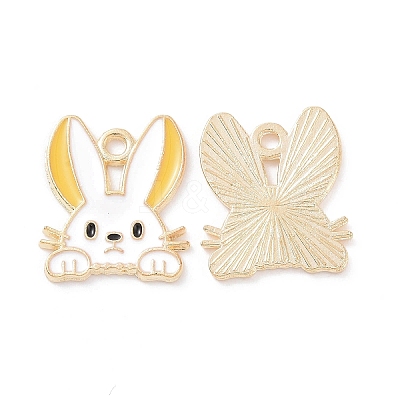 Alloy Enamel Pendants X-PALLOY-D015-08-1