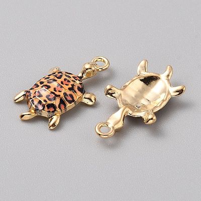 Alloy Enamel Pendants FIND-CJC0027-01G-02-1