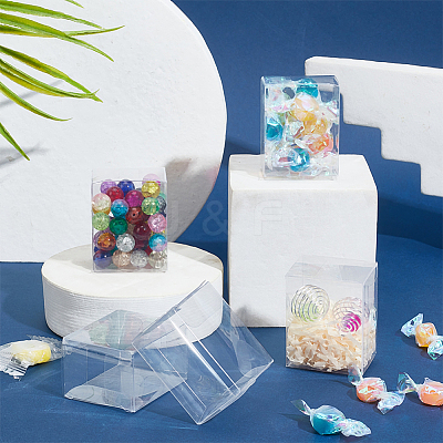 Transparent Plastic Gift Boxes CON-WH0086-045-1