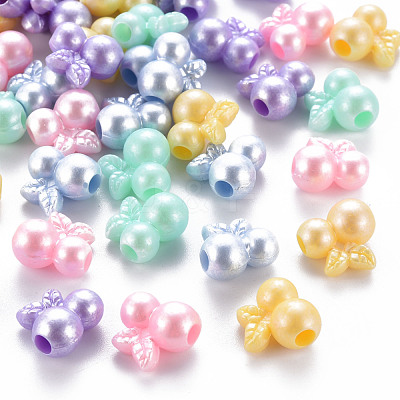 Opaque Acrylic Beads TACR-S154-42G-1