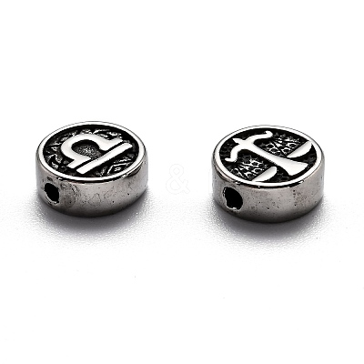 304 Stainless Steel Beads STAS-H156-01G-1