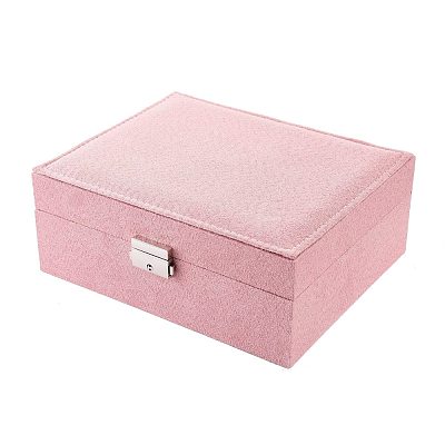 Velvet & Wood Jewelry Boxes VBOX-I001-02A-1