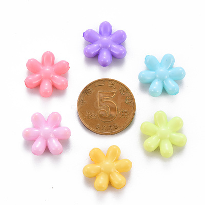 Opaque Acrylic Beads MACR-S373-23H-1