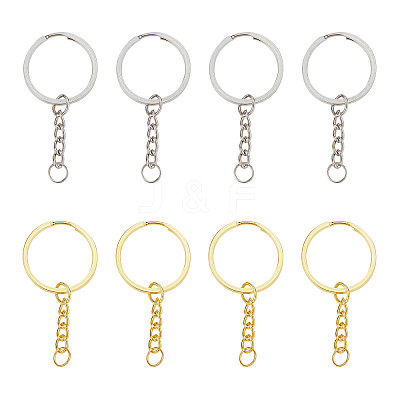 Alloy Split Key Rings PALLOY-CJ0001-44-1