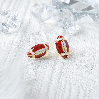 304 Stainless Steel Stud Earrings EJEW-Q028-02C-G-1
