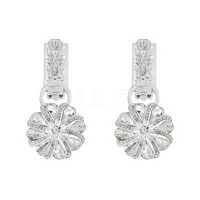 2Pcs Alloy Interlocking Clasps FIND-FH0009-63B-1