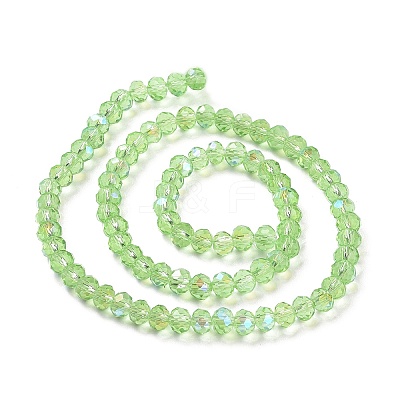 Electroplate Glass Beads Strands X1-EGLA-A034-T4mm-L17-1