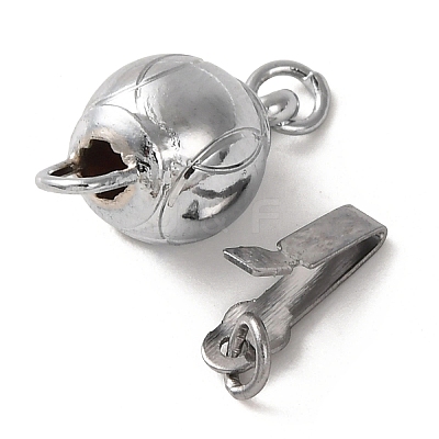 Rack Plating Brass Box Clasps KK-G448-06P-01-1