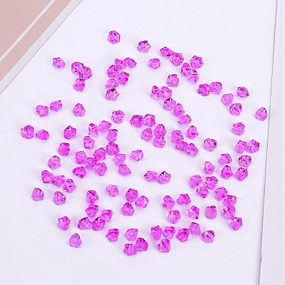 Transparent Acrylic Beads OACR-WH0036-09A-05-1