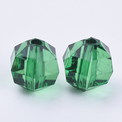 Transparent Acrylic Beads TACR-Q256-10mm-V17-1