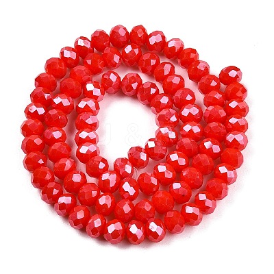 Electroplate Glass Beads Strands LS-EGLA-A044-P6mm-A22-1