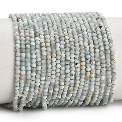 Natural Larimar Beads Strands GG-CBA767B-A03-1