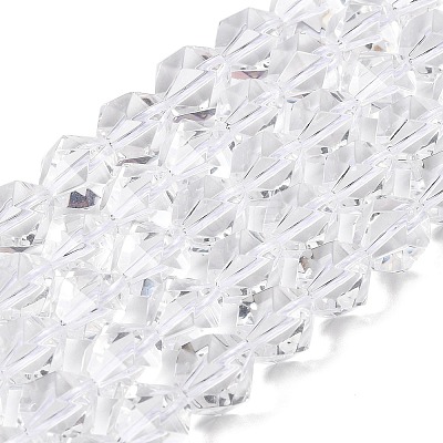 Synthetic Quartz Crystal Beads Strands G-Z119-A42-03-1