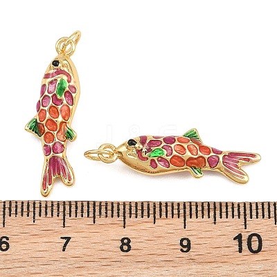 Brass Enamel Pendants KK-CBA3297-05A-G01-1