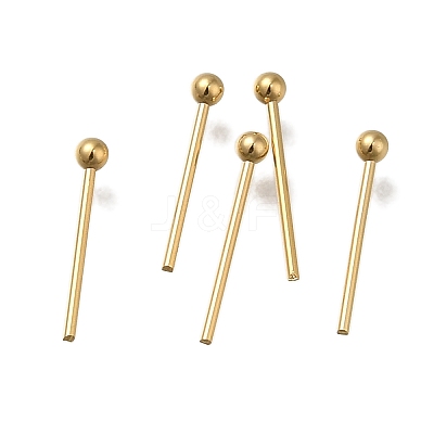 Brass Ball Head Pins KK-H502-03A-G-1