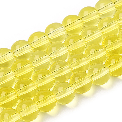 Transparent Glass Beads Strands LS-GLAA-T032-T6mm-12-1