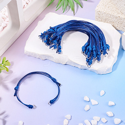 20Pcs Adjustable Korean Waxed Polyester Cord Bracelet Making BJEW-TAC0051-02-1