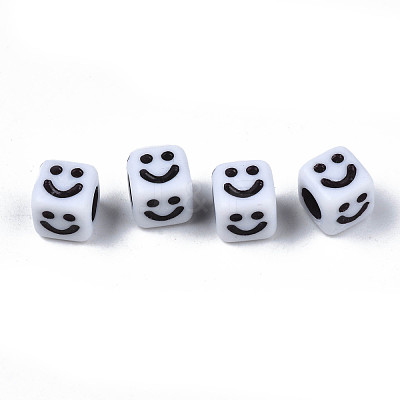 Opaque Acrylic Beads SACR-S273-43-1