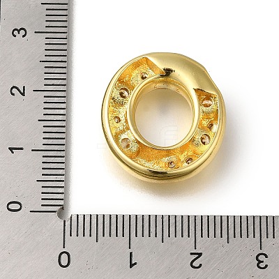 Brass with Cubic Zirconia Pendants KK-Q818-03O-G-1