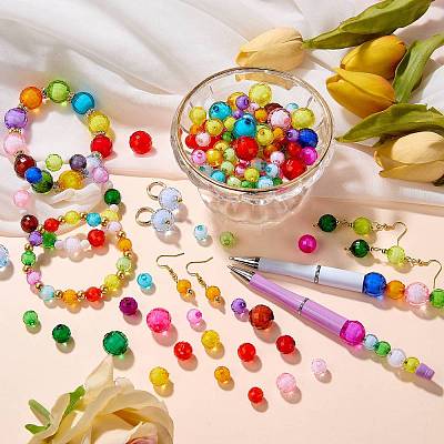 185G Transparent Acrylic Beads OACR-SZ0001-62-1
