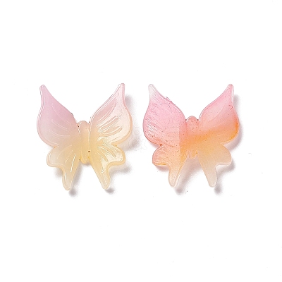 Two Tone Opaque Acrylic Cabochons OACR-C009-11A-1
