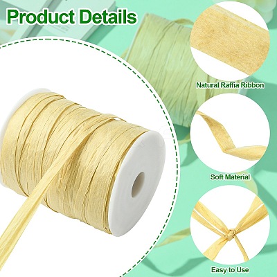 Natural Raffia Ribbon OCOR-CJ0004-02A-1