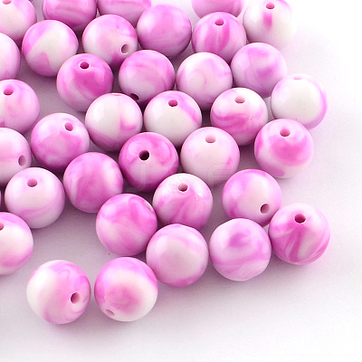 Opaque Acrylic Beads SACR-R853-12mm-205-1