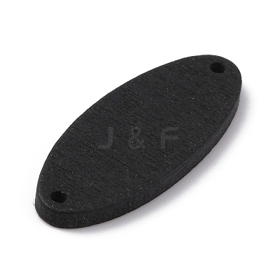 Wooden Dyed Connector Charms LS-WOOD-WH0024-130A-1