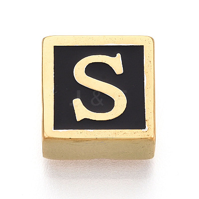 304 Stainless Steel Black Enamel Square Spacer Bars STAS-T073-58S-G-1