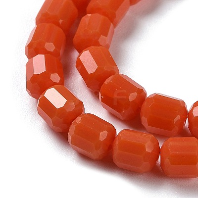 Opaque Glass Beads Strands GLAA-G112-03N-1