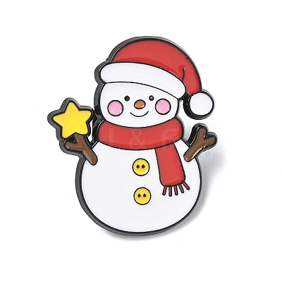Christmas Enamel Pins JEWB-I050-01EB-02-1