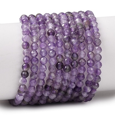 Natural Amethyst Beads Strands G-T108-35-1