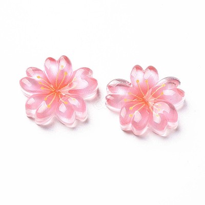 Transparent Epoxy Resin Cabochons LS-CRES-S365-22-1