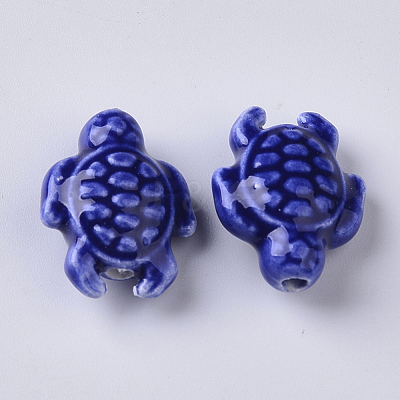 Handmade Porcelain Beads PORC-T005-001I-1