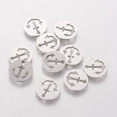 Non-Tarnish 201 Stainless Steel Charms STAS-Q201-T091-1