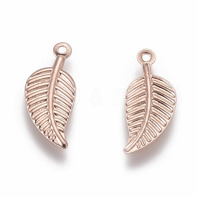 304 Stainless Steel Charms STAS-H436-54RG-1